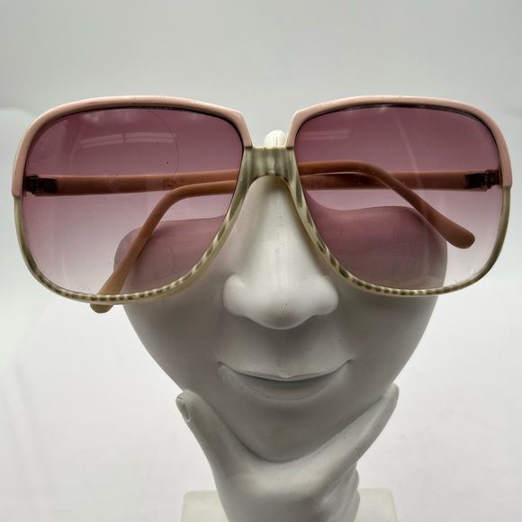 Accessories - Vintage Pink Cream Oval Sunglasses Frames